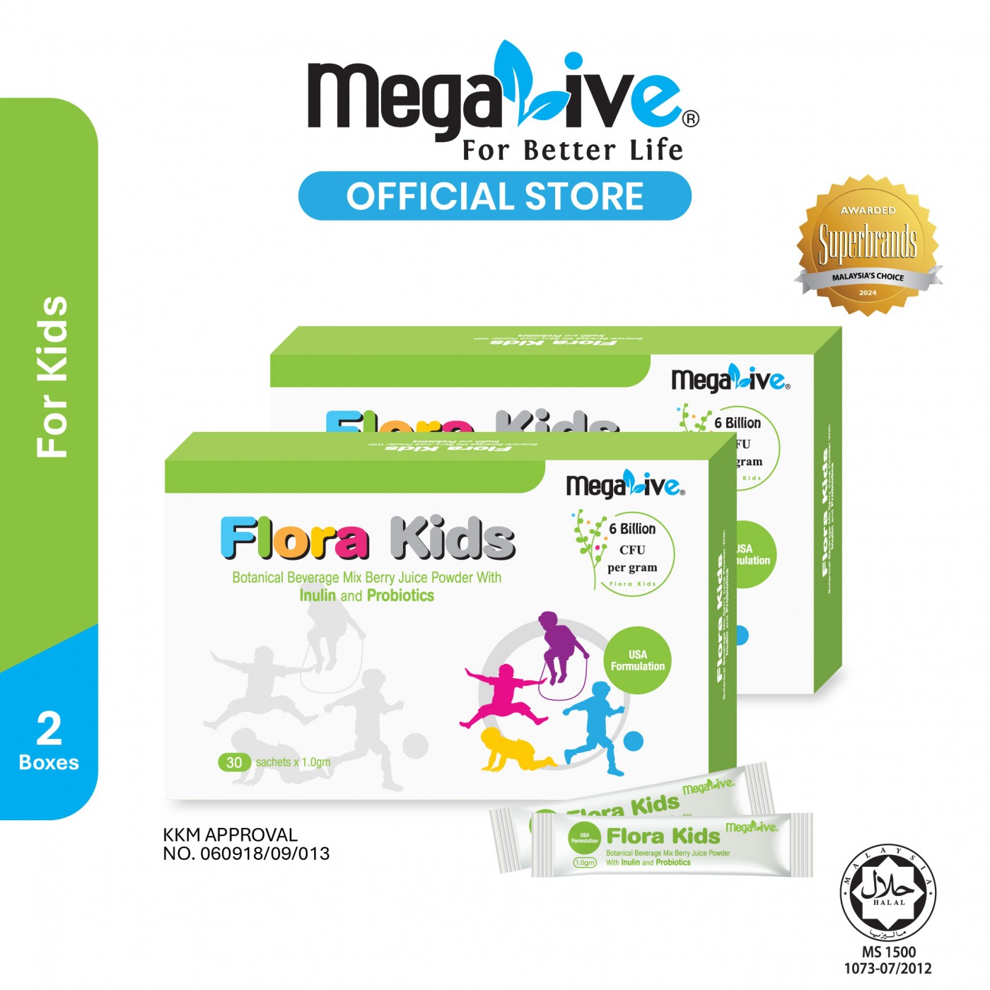 MegaLive Flora Kids  (2x30's)