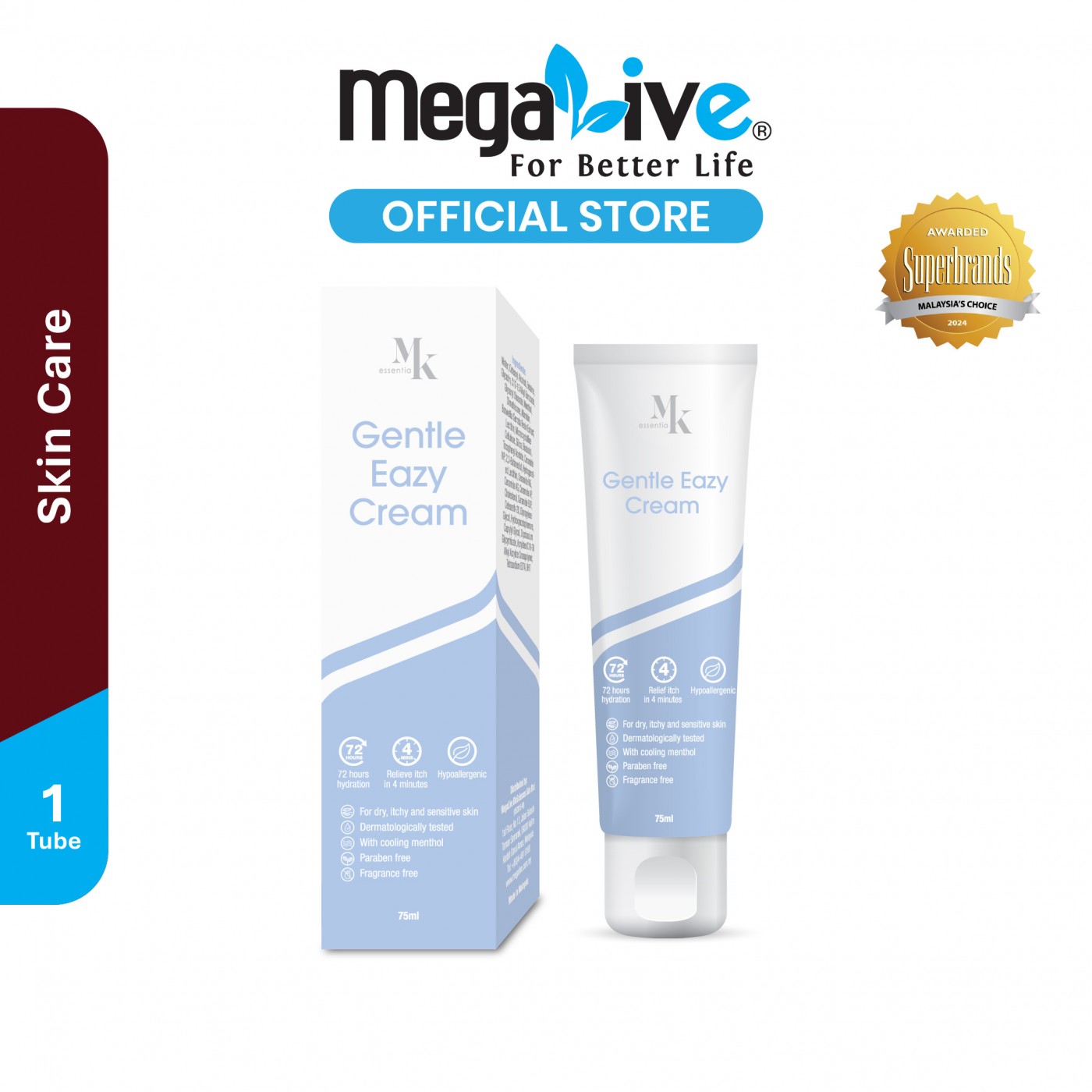 MK essentia Gentle Eazy Cream (75ML)