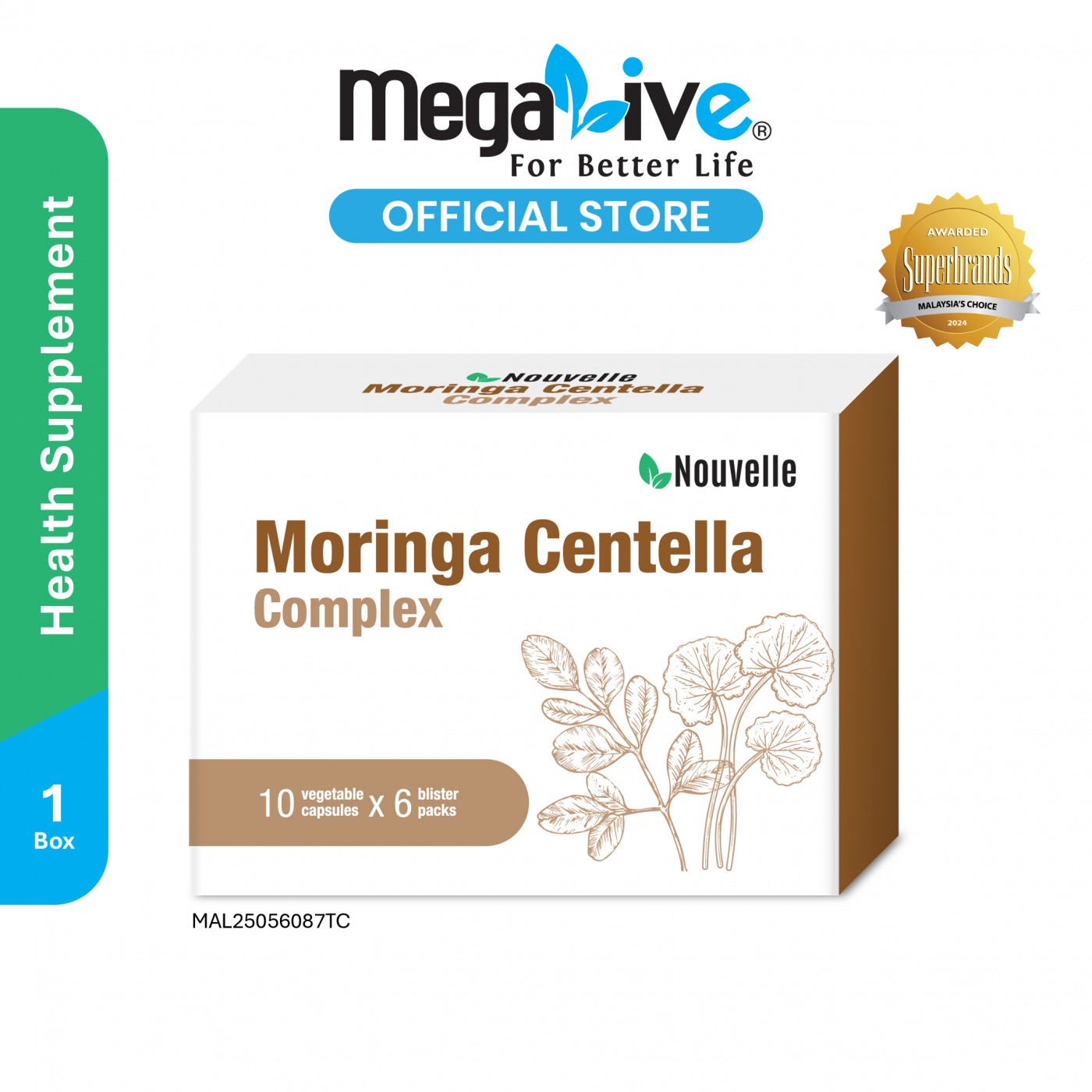 Nouvelle Moringa Centella Complex (6x10's)
