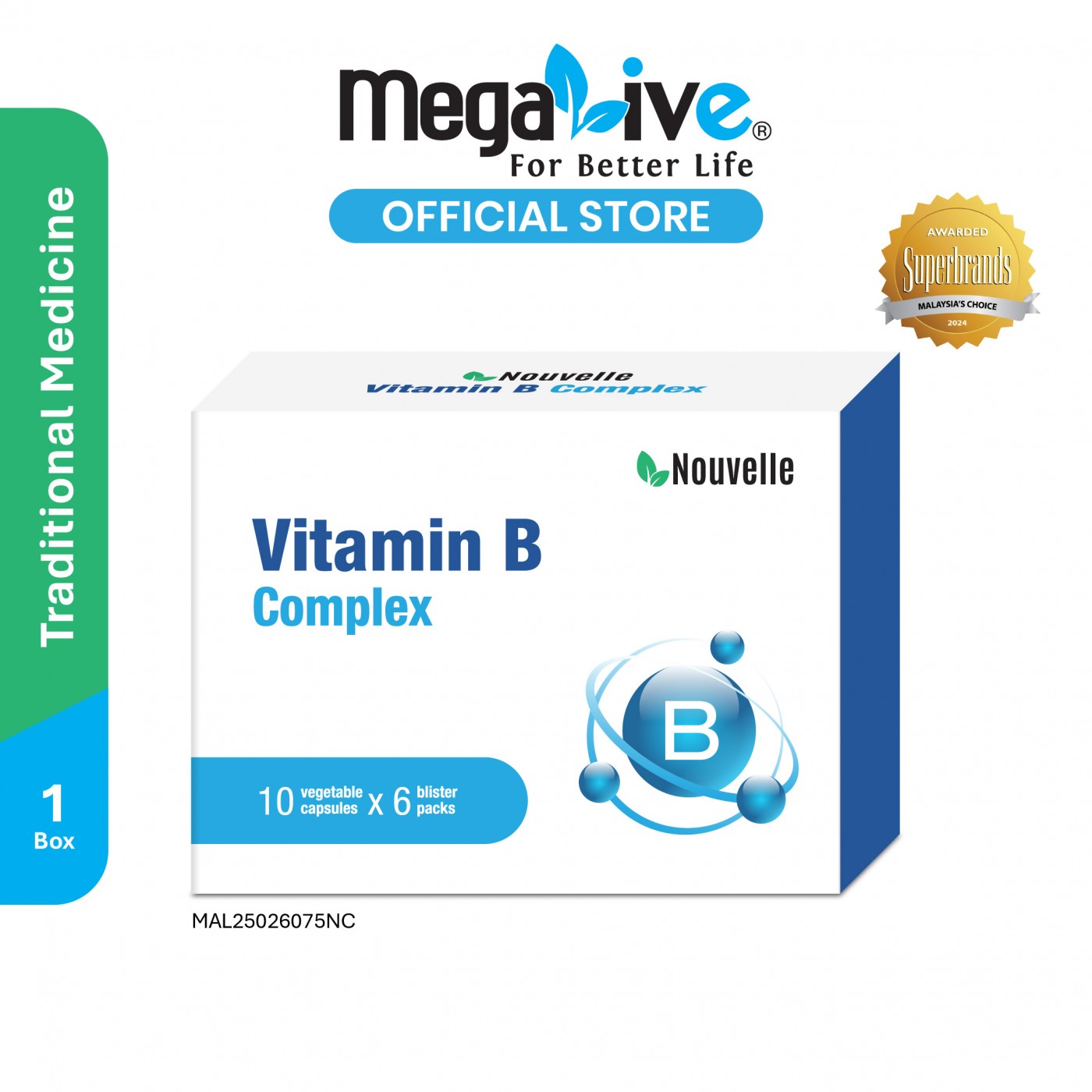 Nouvelle Vitamin B Complex (6x10's)