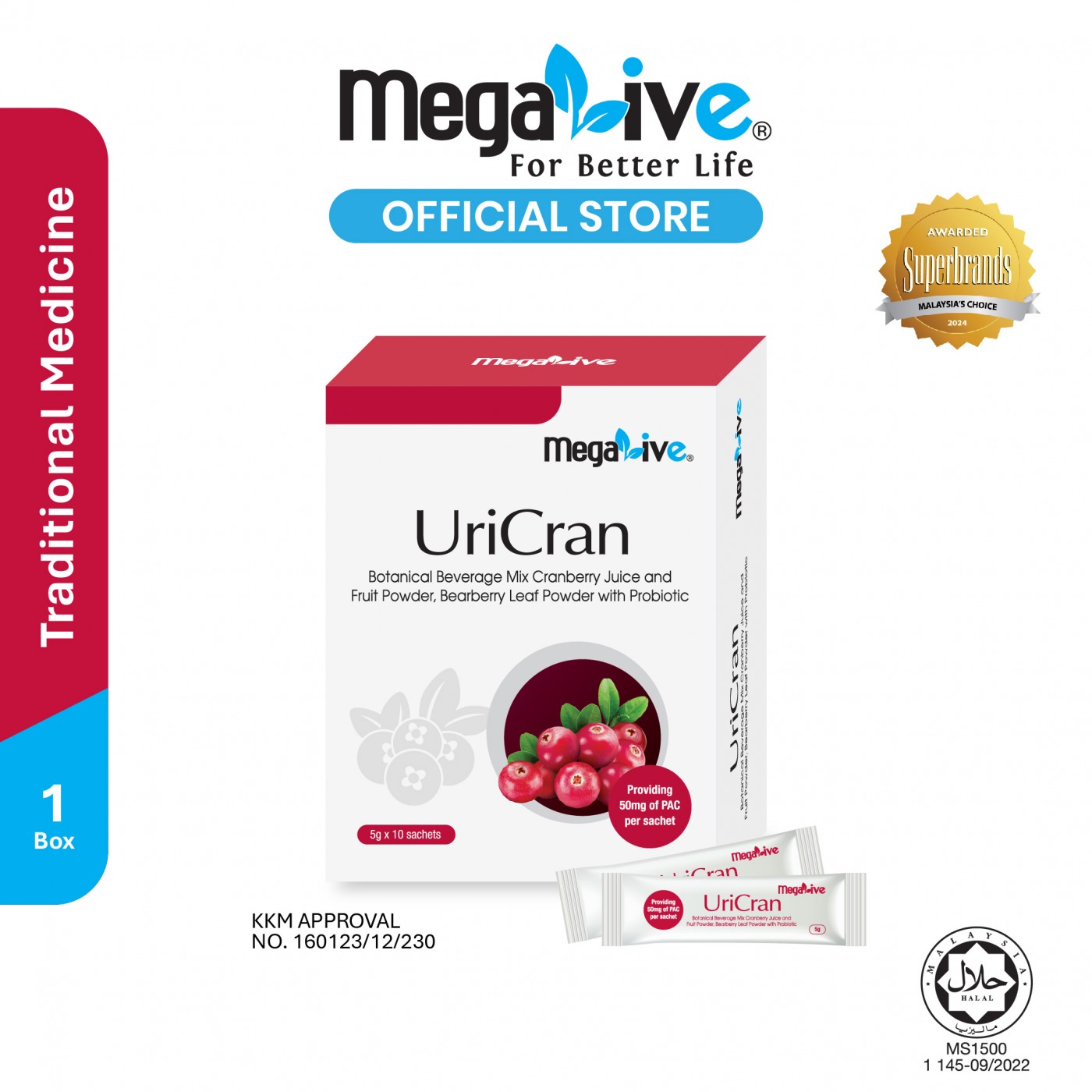 MegaLive UriCran (10's)