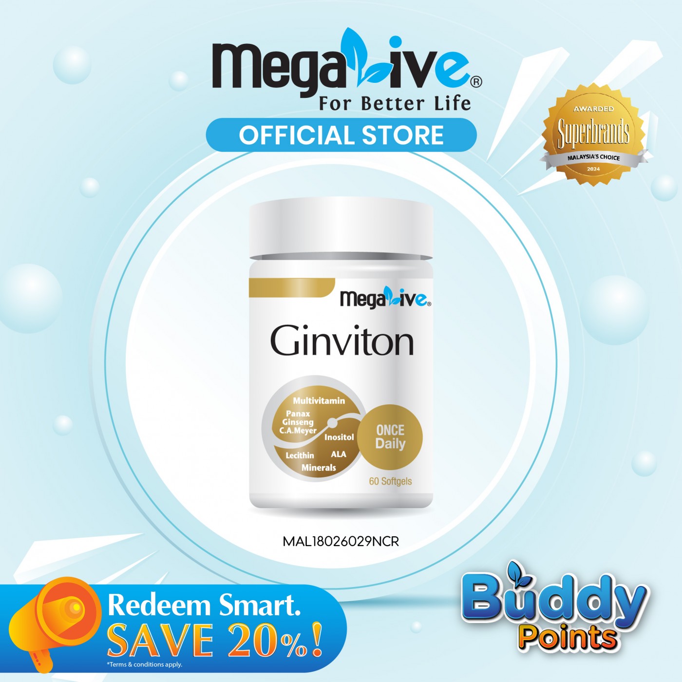 MegaLive Ginviton (60's)