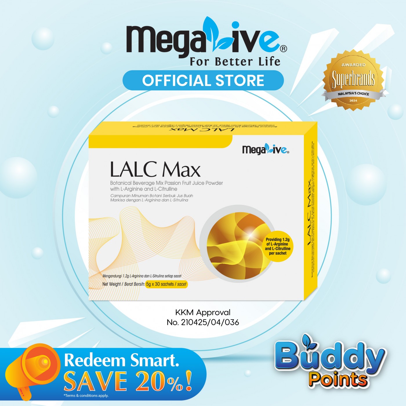 MegaLive LALC Max (30's)