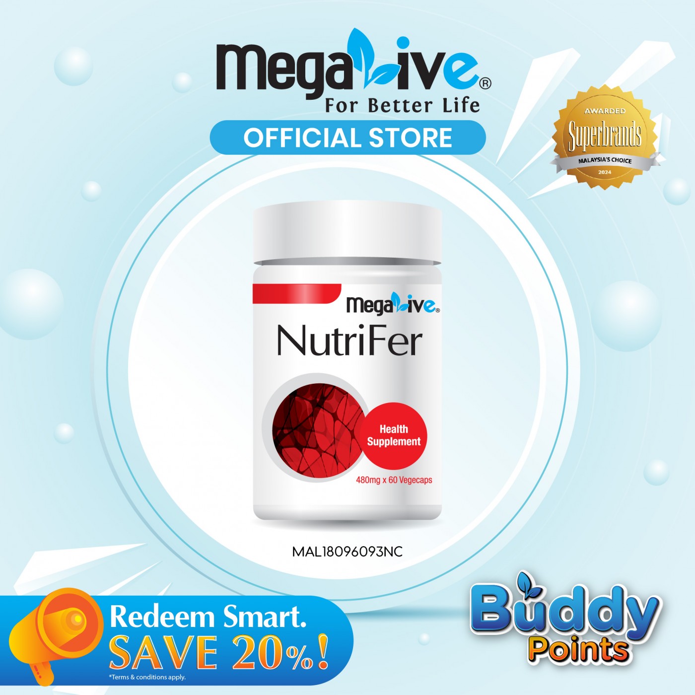 MegaLive NutriFer (60's)