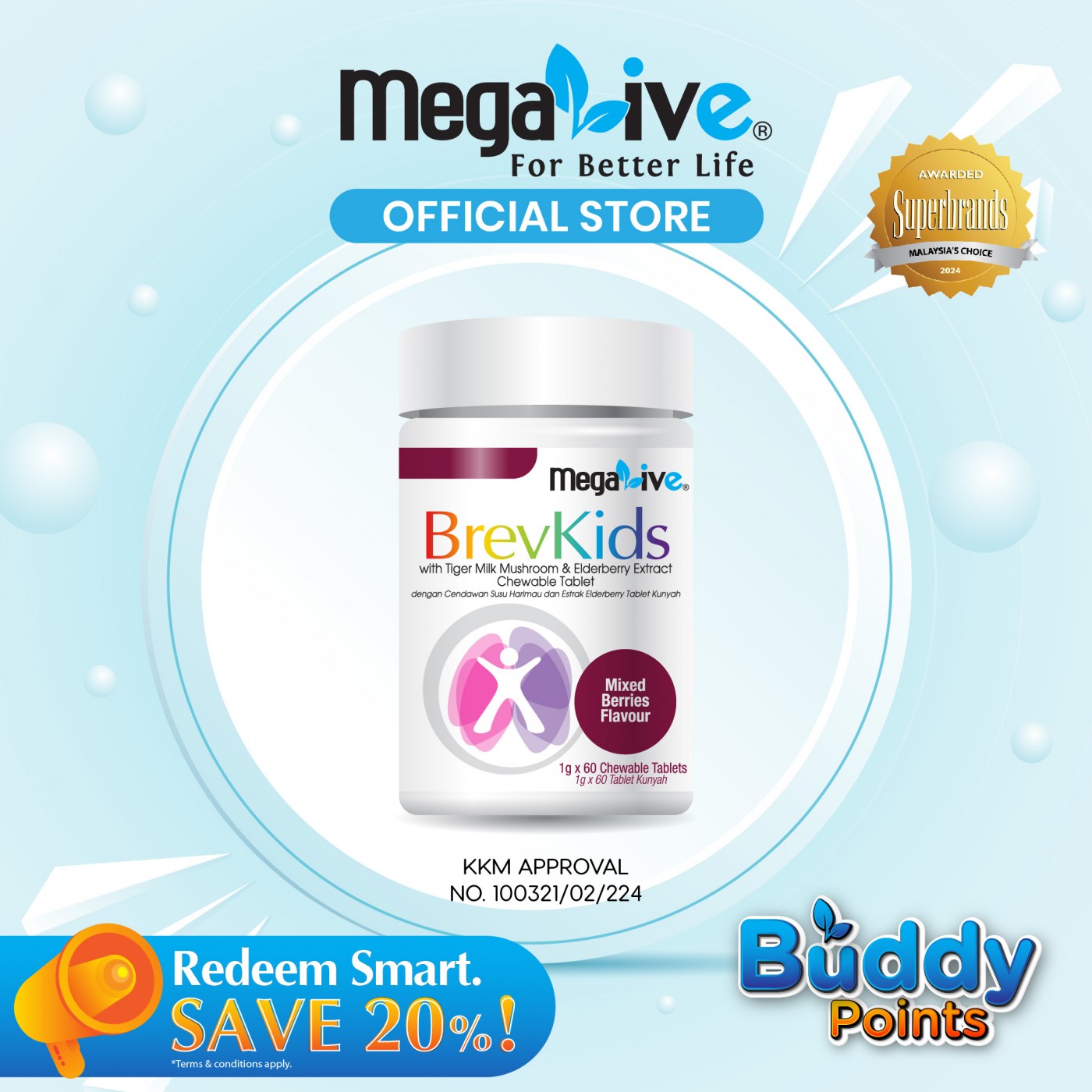 MegaLive BrevKids (60's)