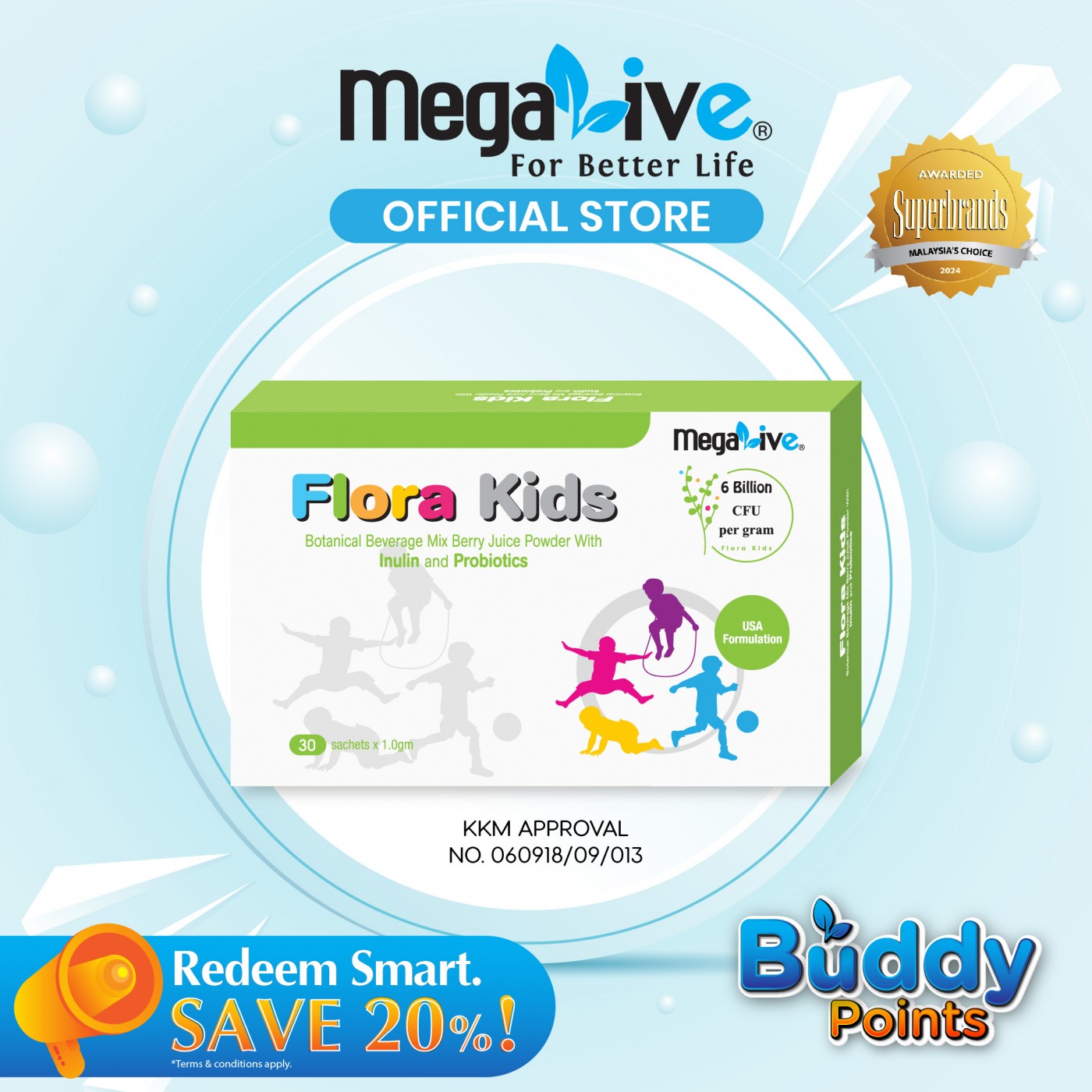 MegaLive Flora Kids  (30's)