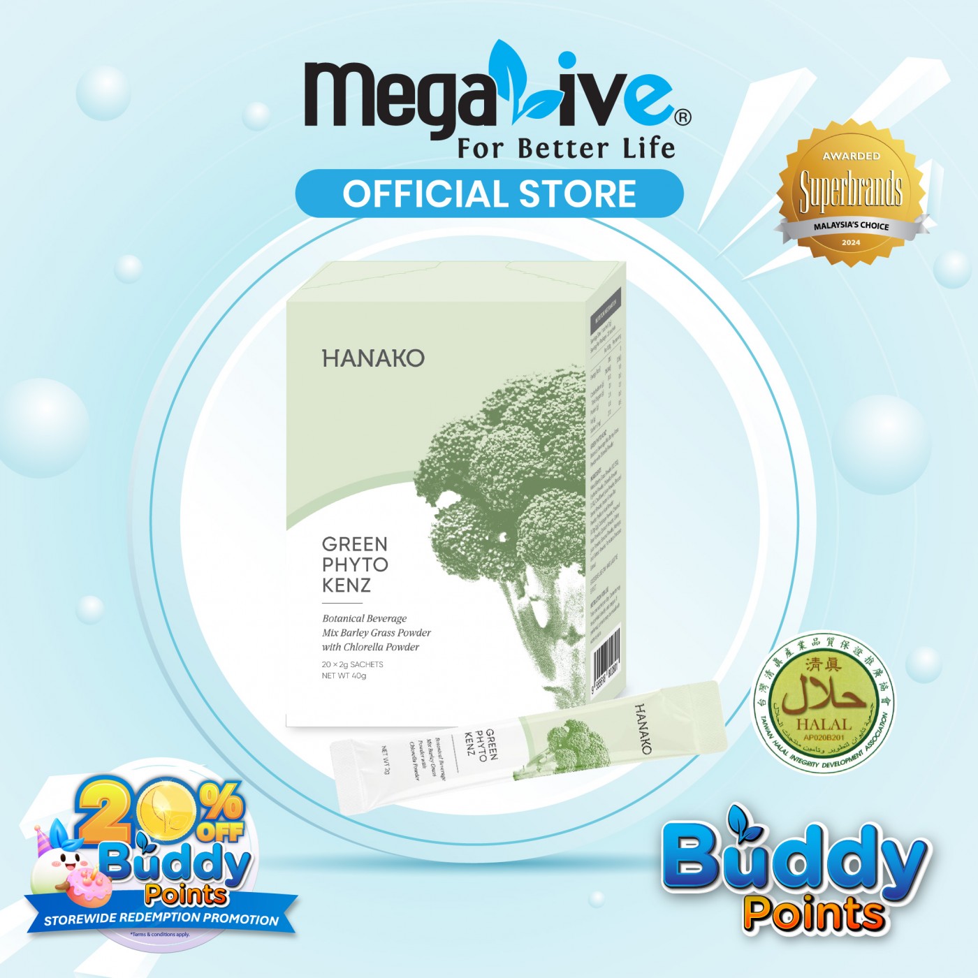 Hanako Green Phyto Kenz (20's)