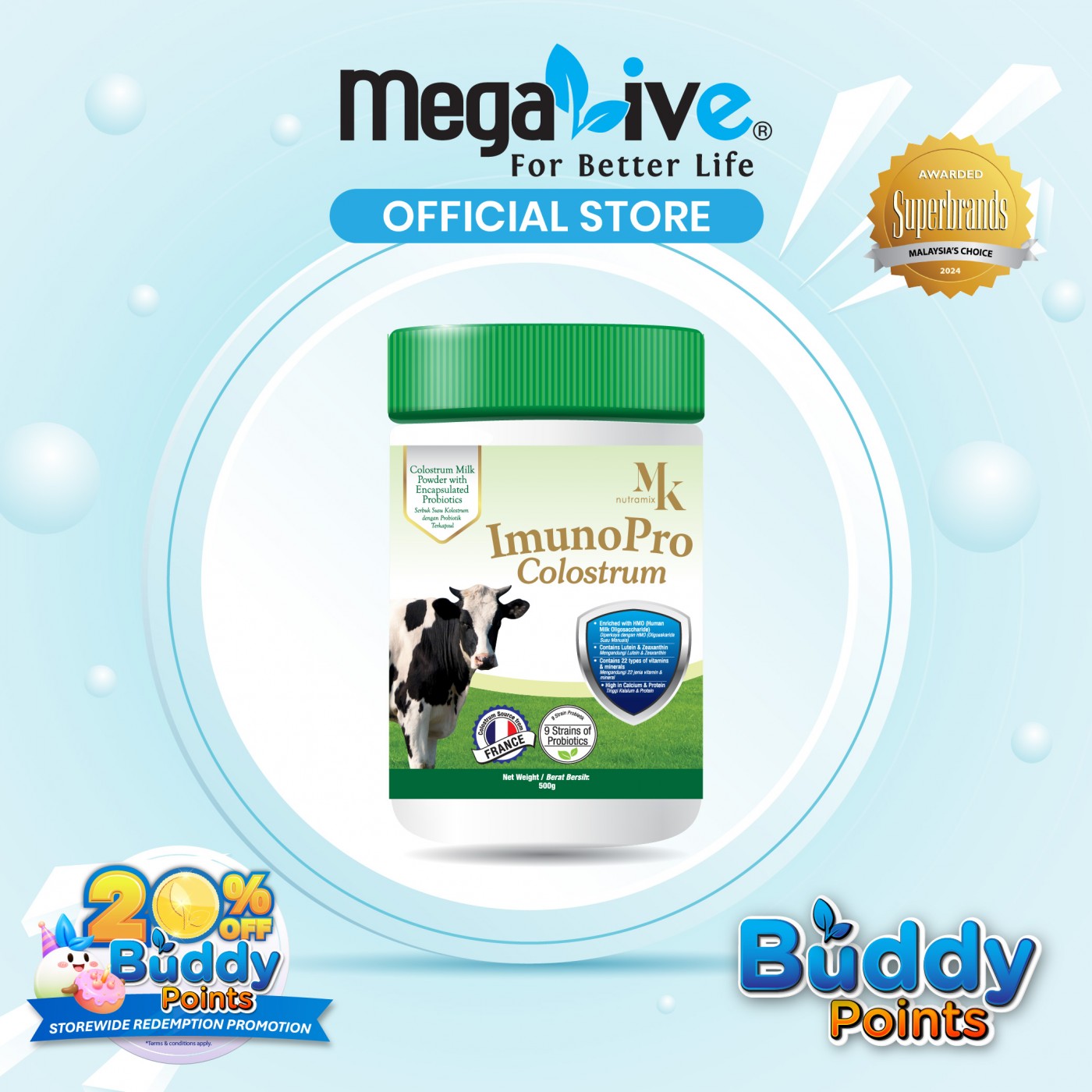 MK Nutramix ImmunoGold Colostrum