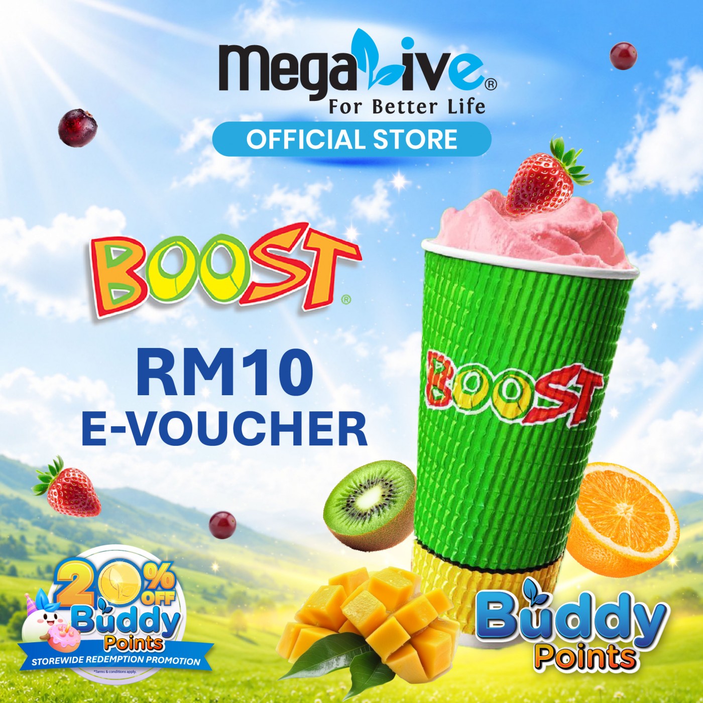 Boost Juice RM10 E-Voucher