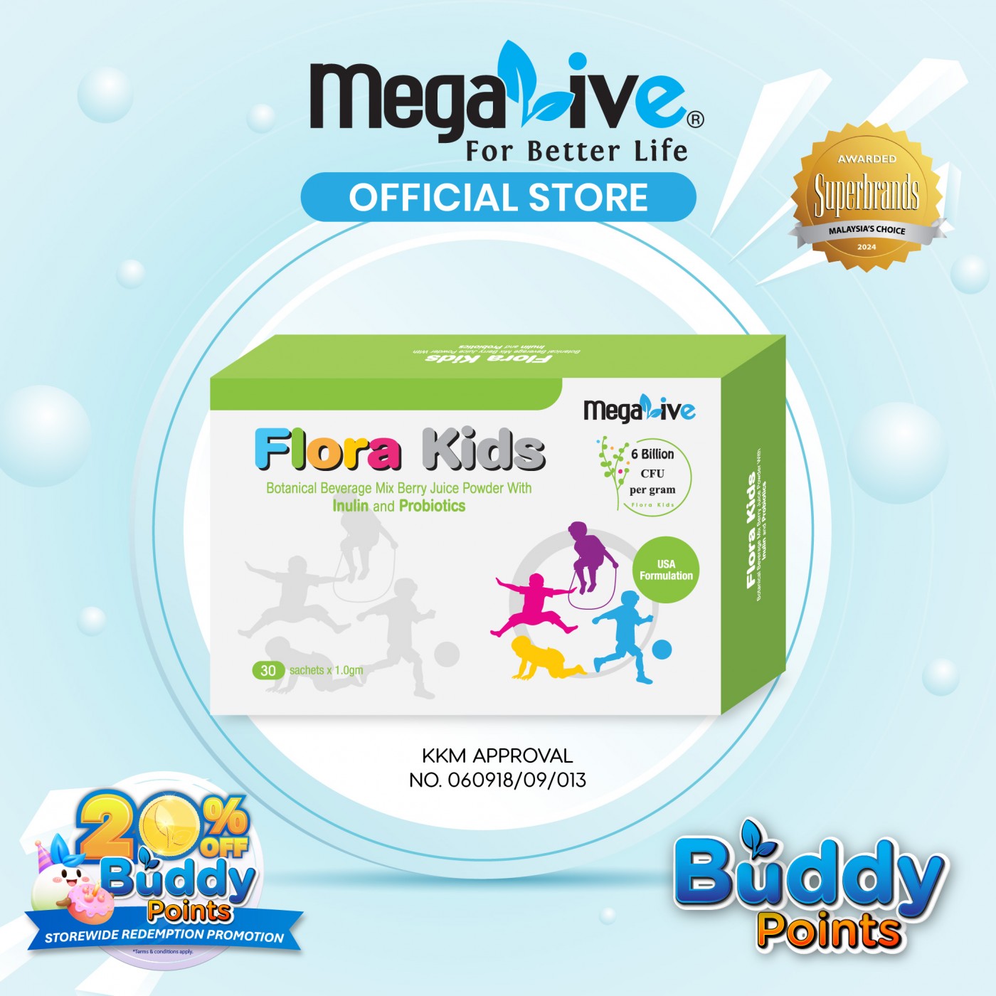 MegaLive Flora Kids  (30's)