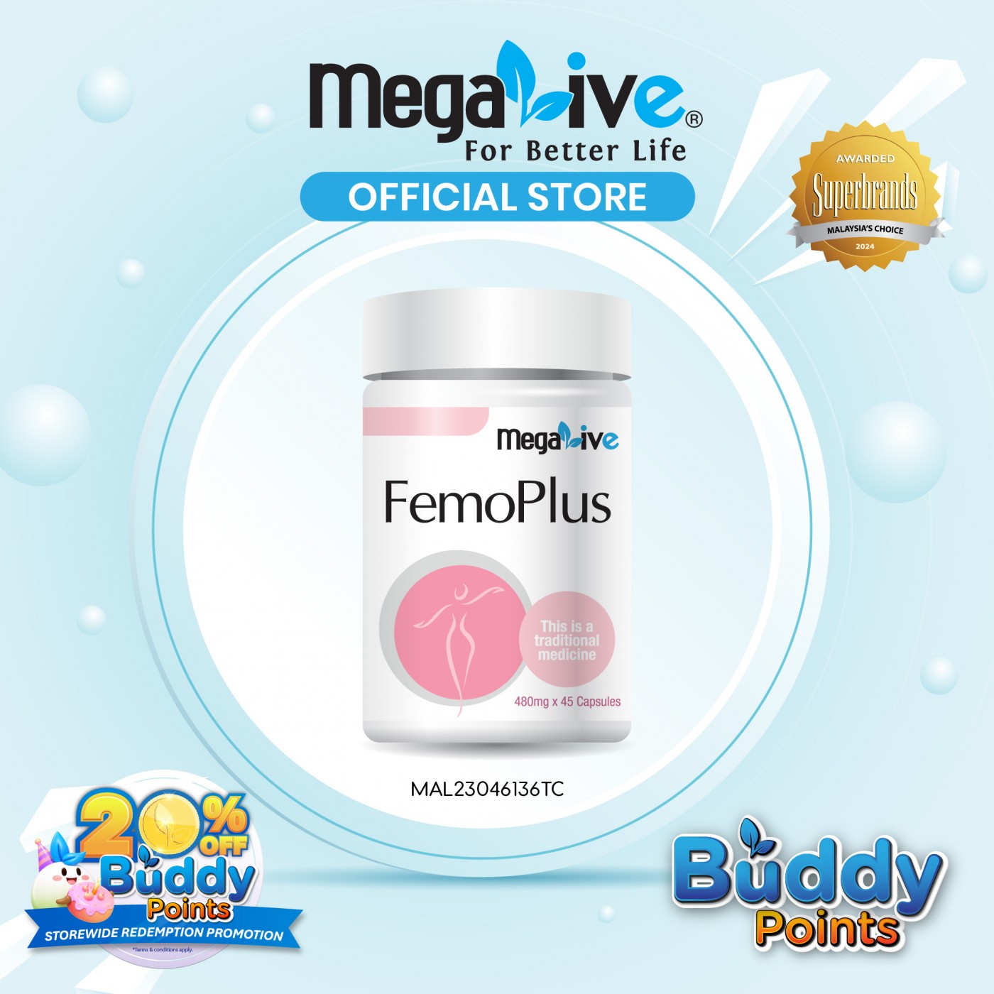 MegaLive FemoPlus 45's