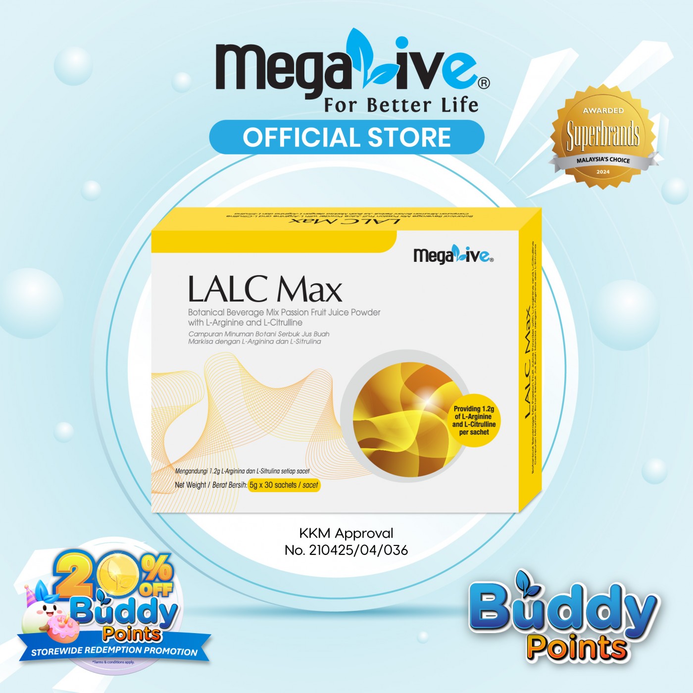MegaLive LALC Max (30's)