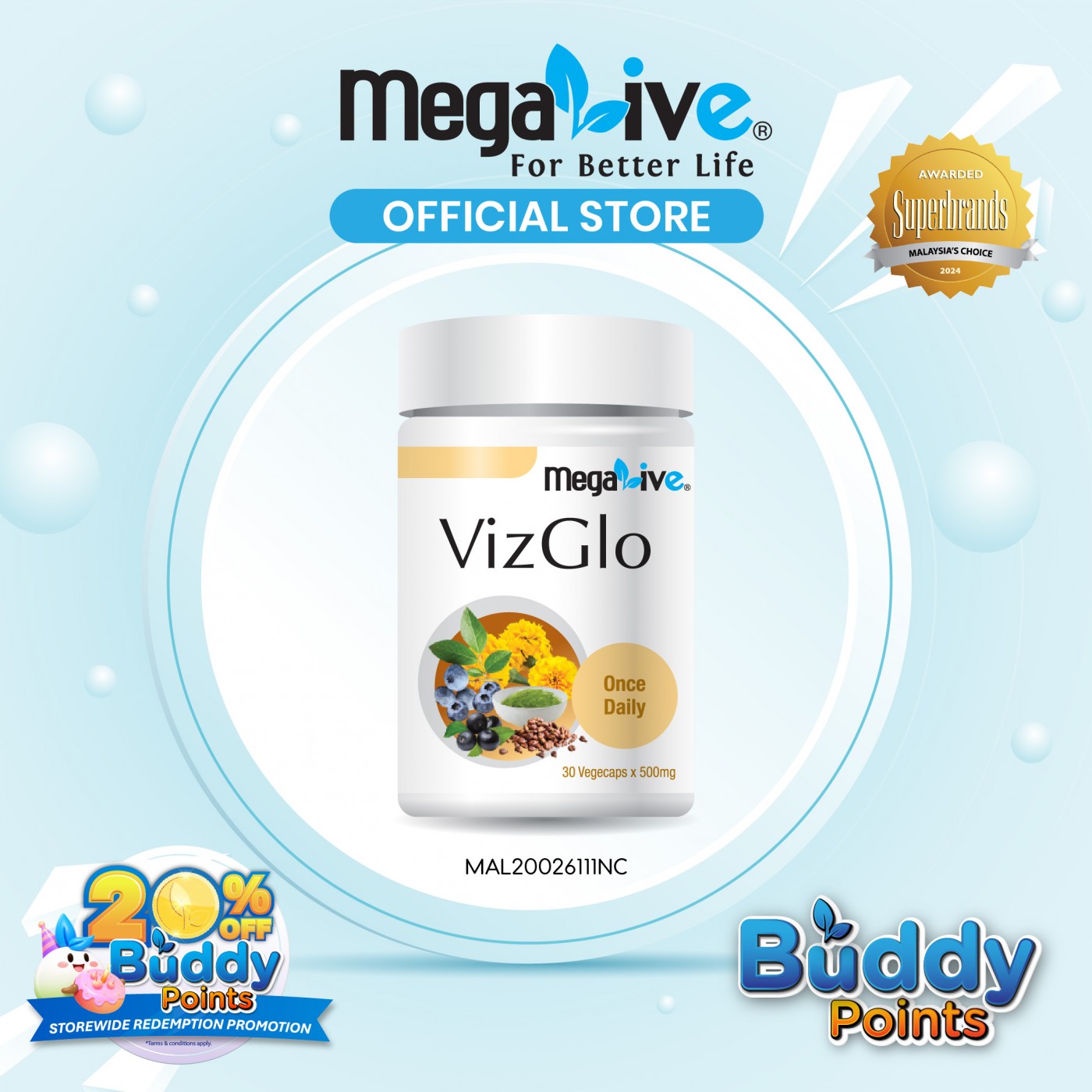 MegaLive VizGlo (30's)