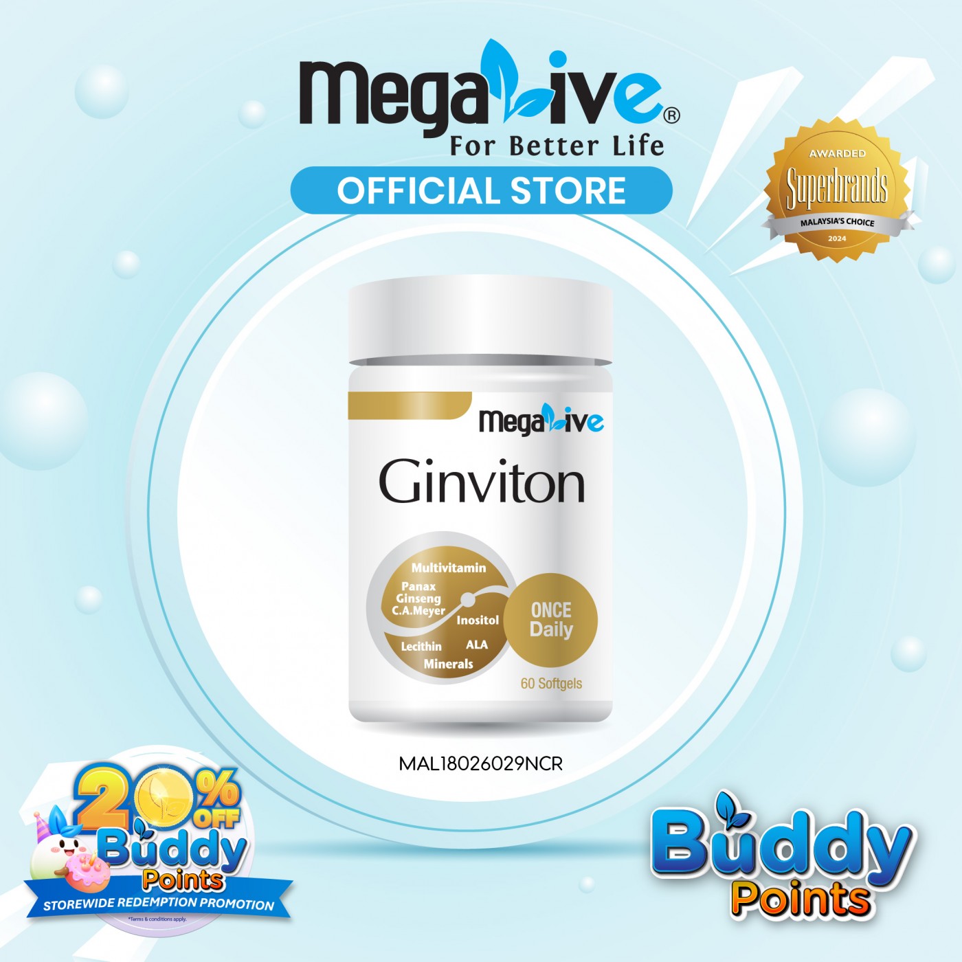 MegaLive Ginviton (60's)