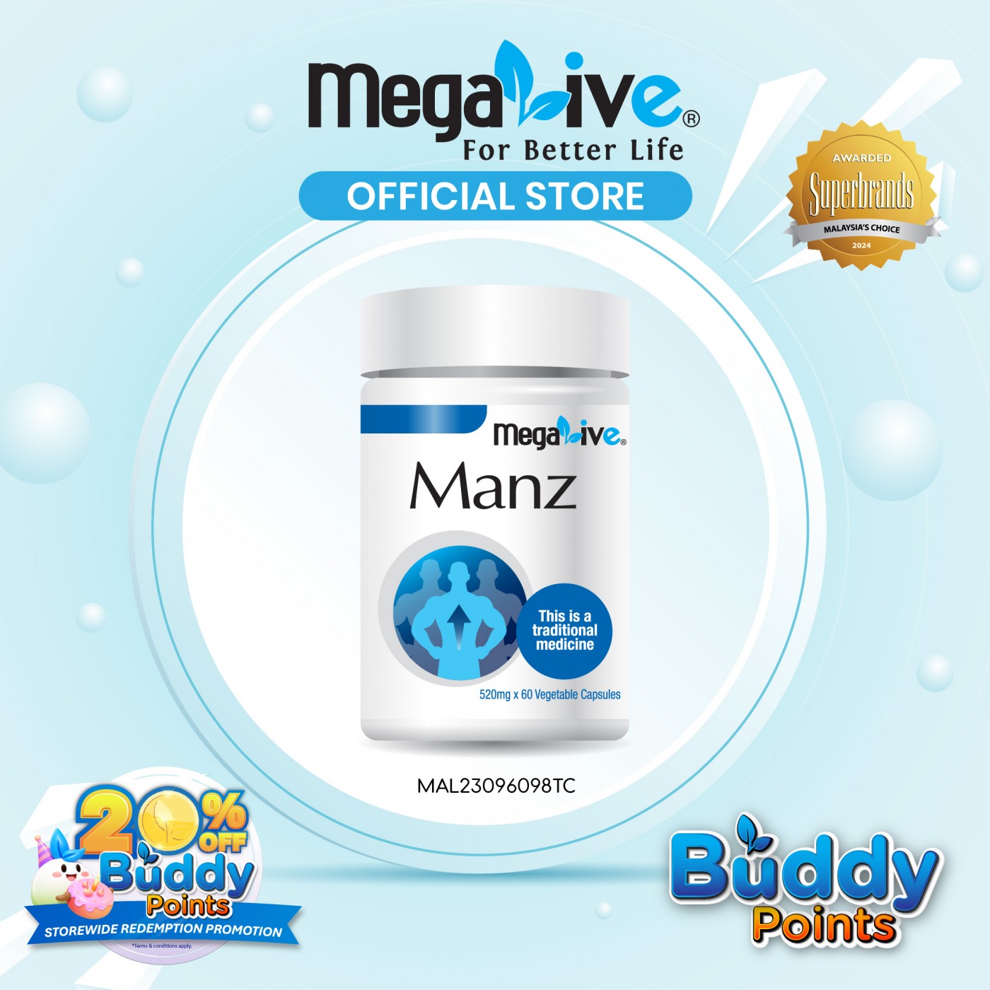 MegaLive Manz (60's)