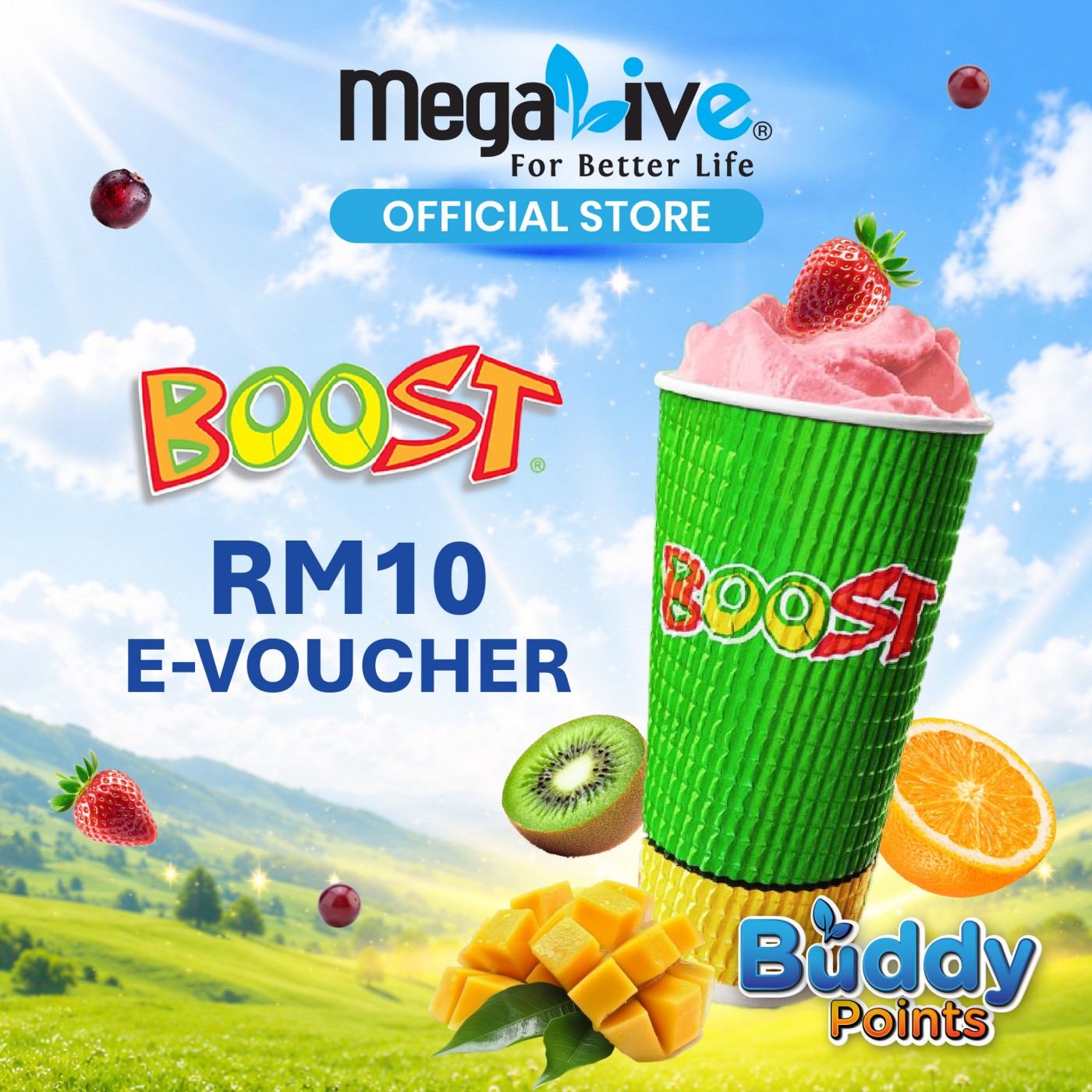 Boost Juice RM10 E-Voucher