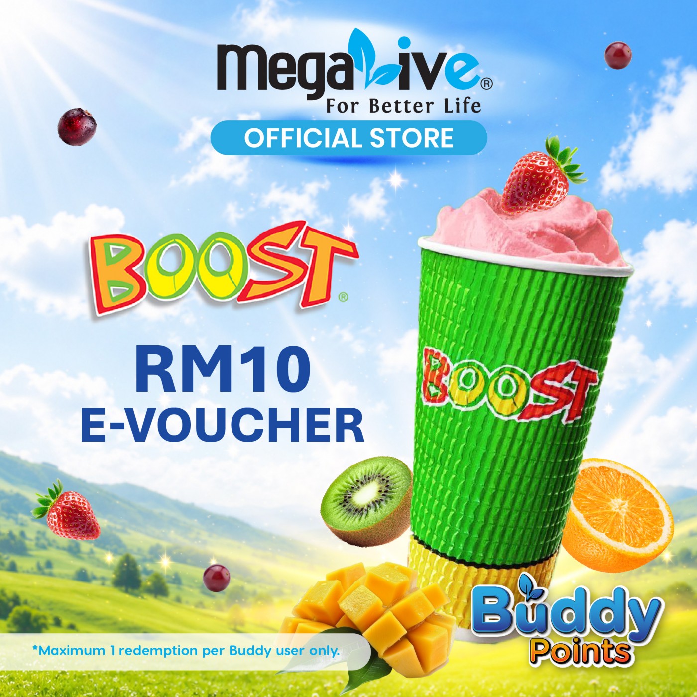 Boost Juice RM10 E-Voucher