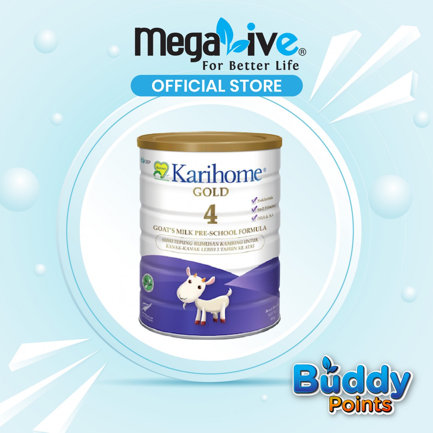 Karihome Pre School Formula 900G (4 - 6 Years Old)