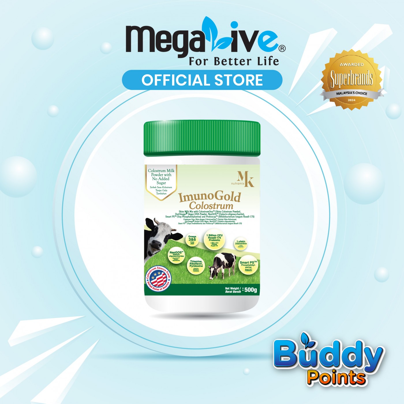 MK Nutramix ImmunoGold Colostrum
