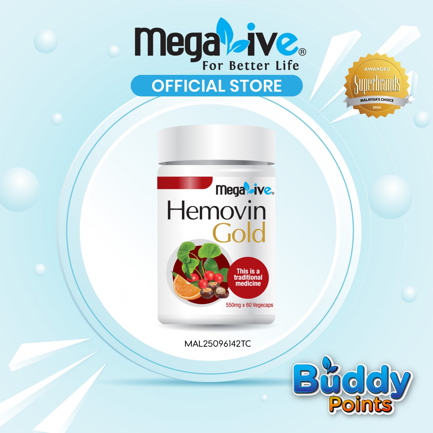 MegaLive Hemovin Gold (60's)