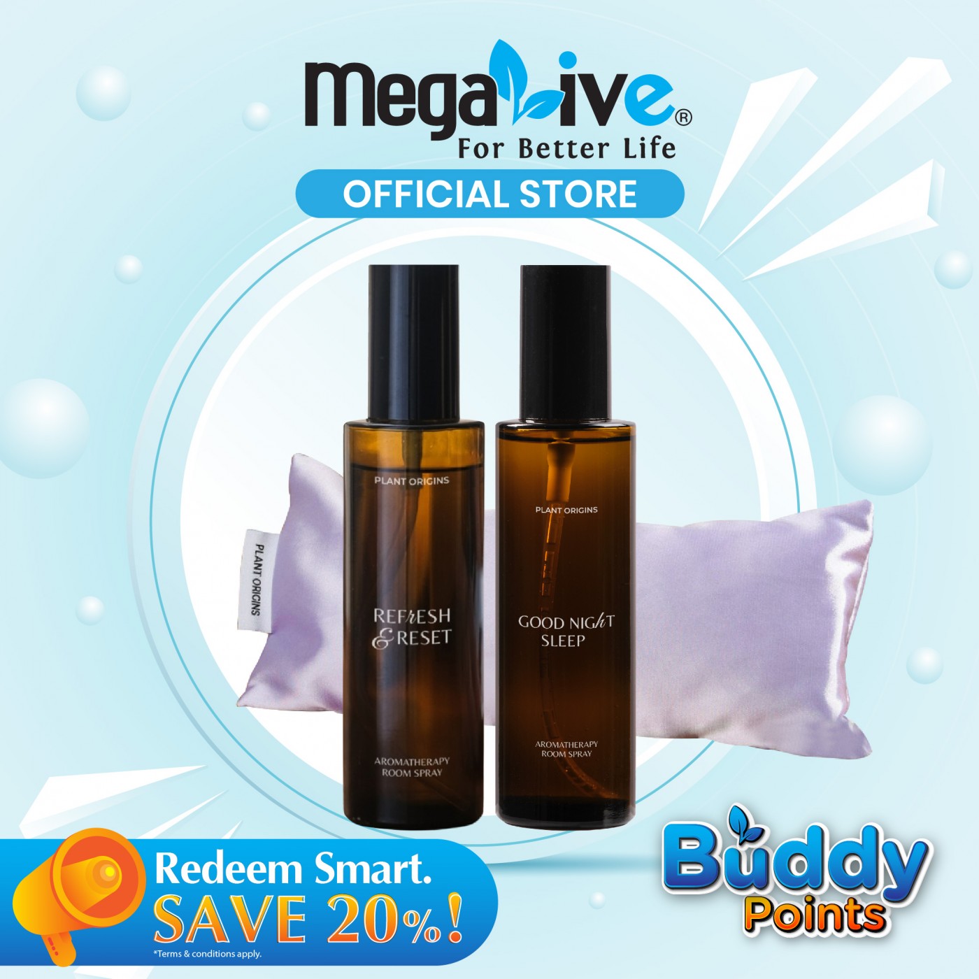 Plant Origins Relaxation Oasis Aromatherapy Gift Set