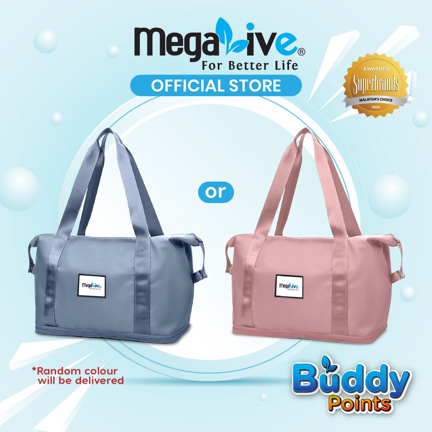 MegaLive Limited Edition Travel Bag