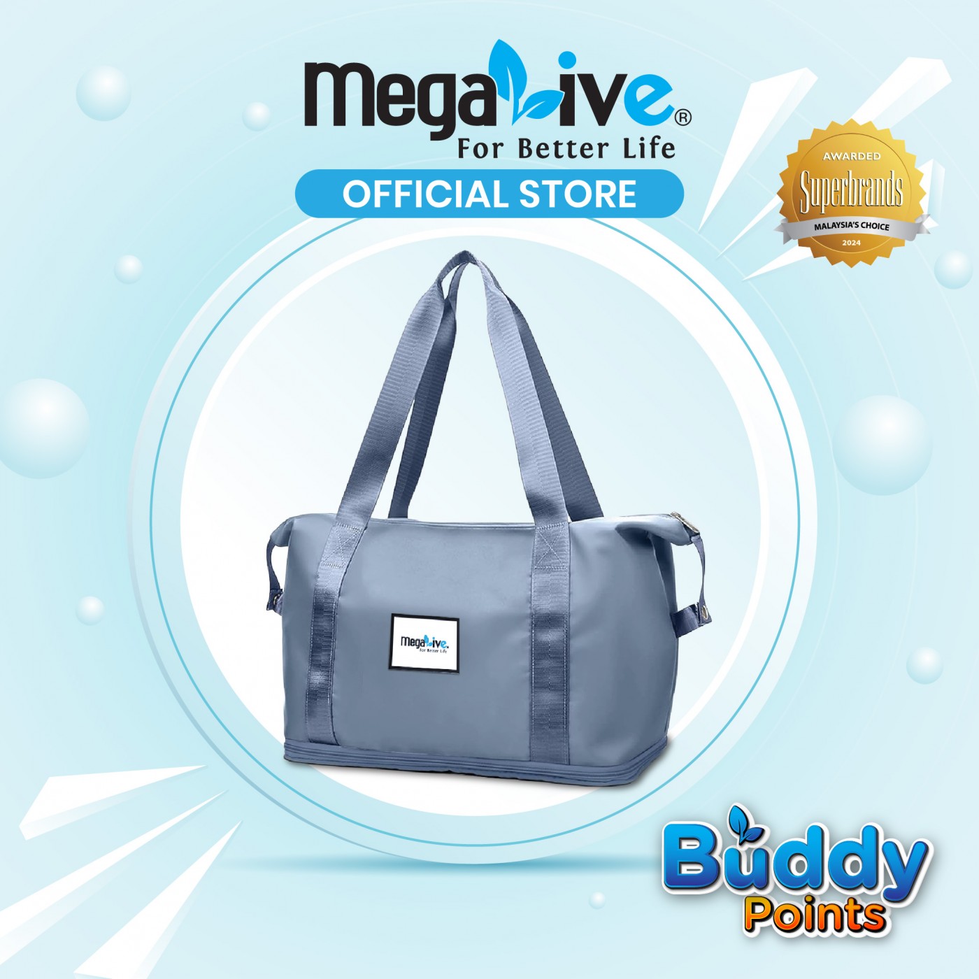 MegaLive Limited Edition Travel Bag
