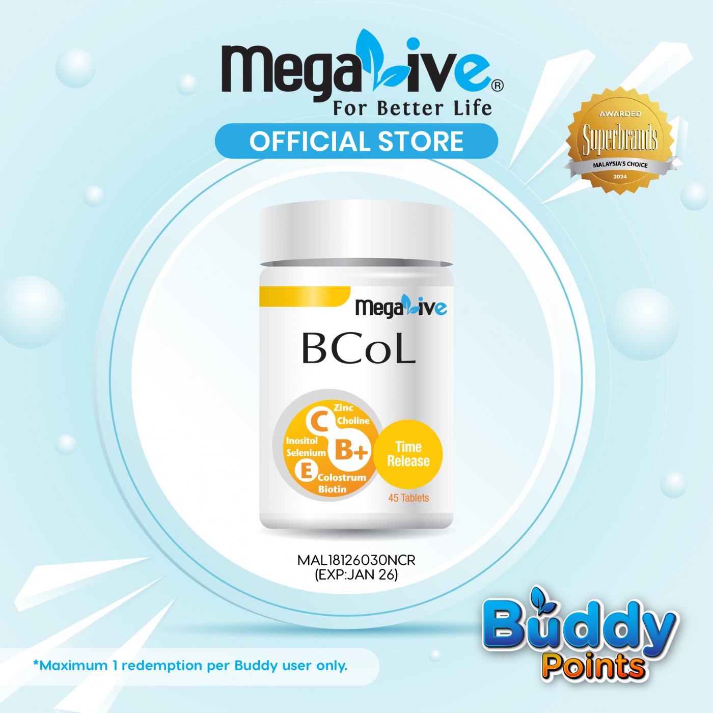 MegaLive BCoL (45's)