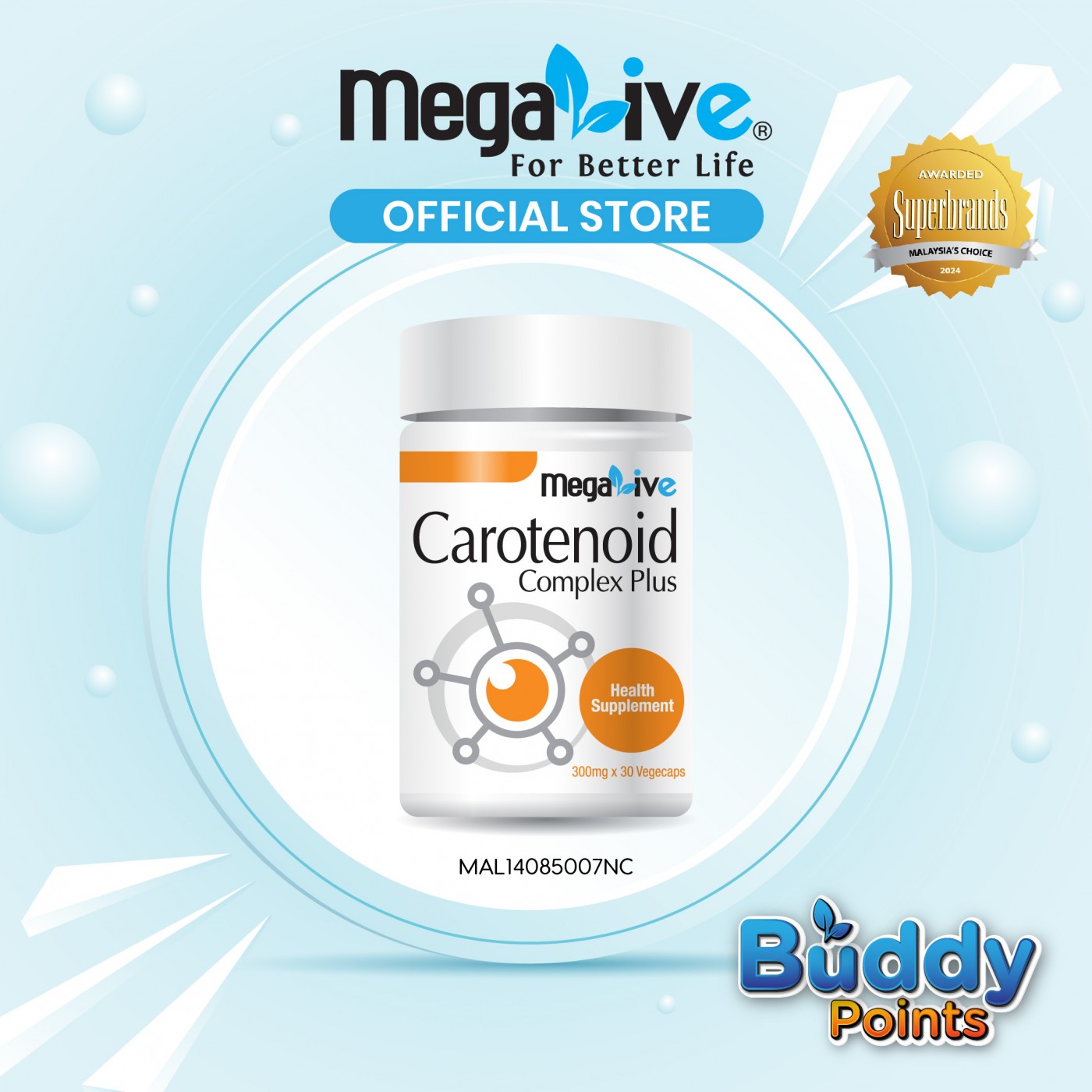 MegaLive Carotenoid Complex Plus