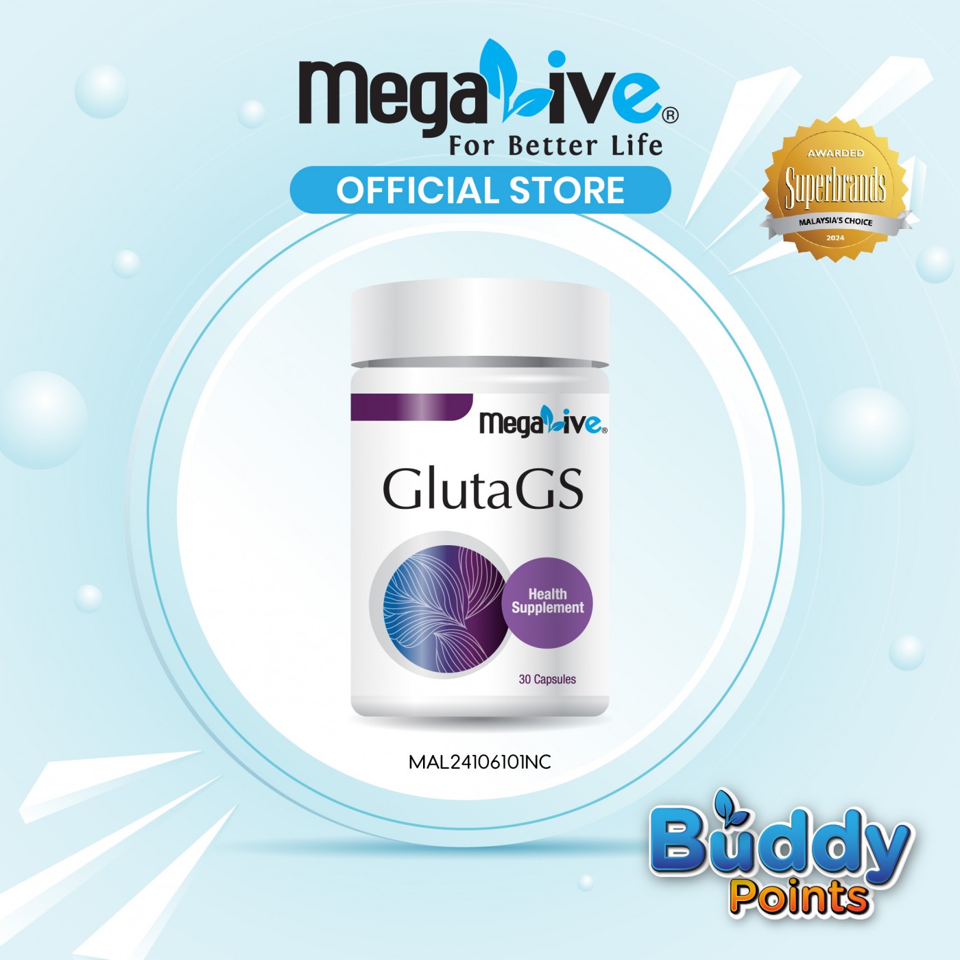 MegaLive GlutaGS (30's)