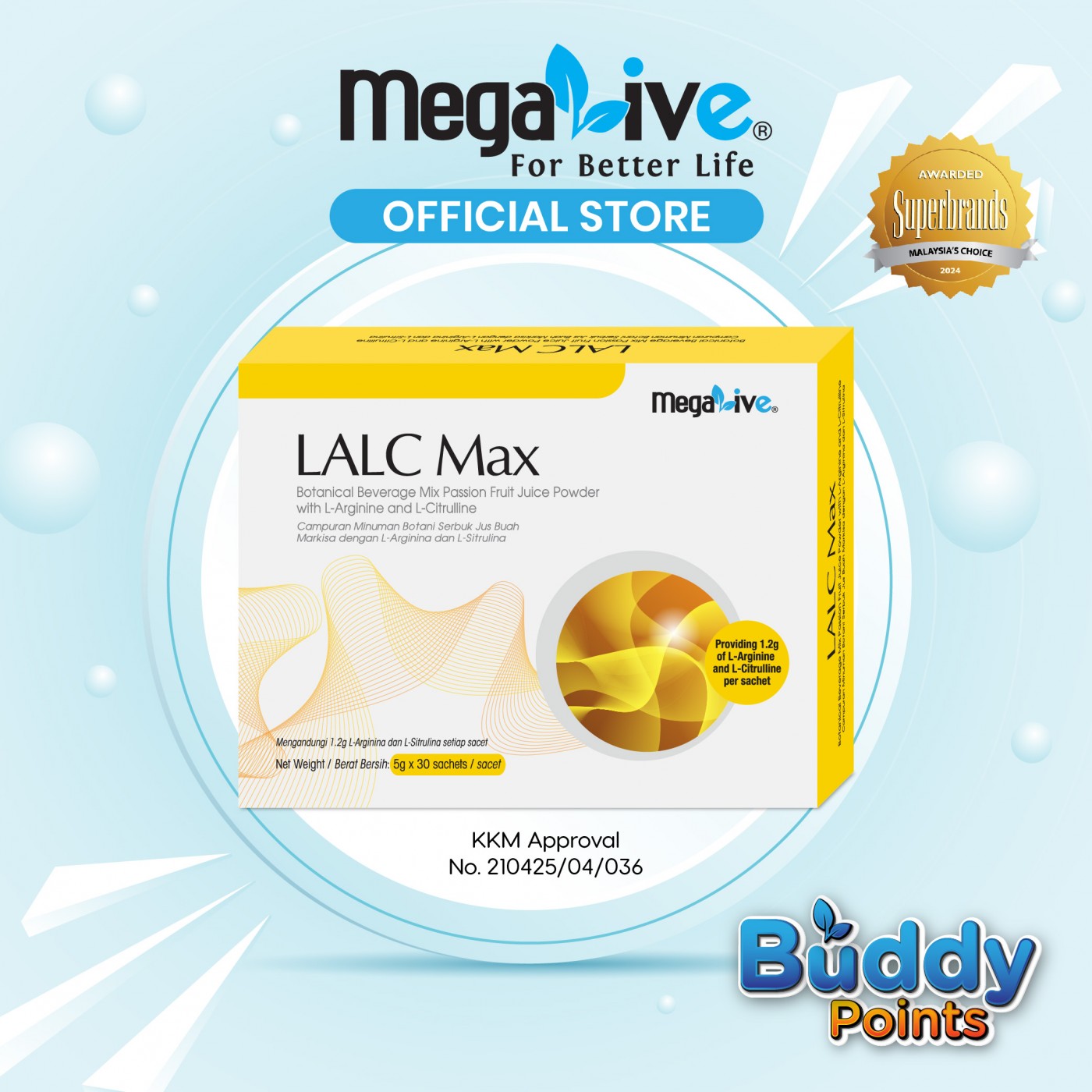 MegaLive LALC Max (30's)