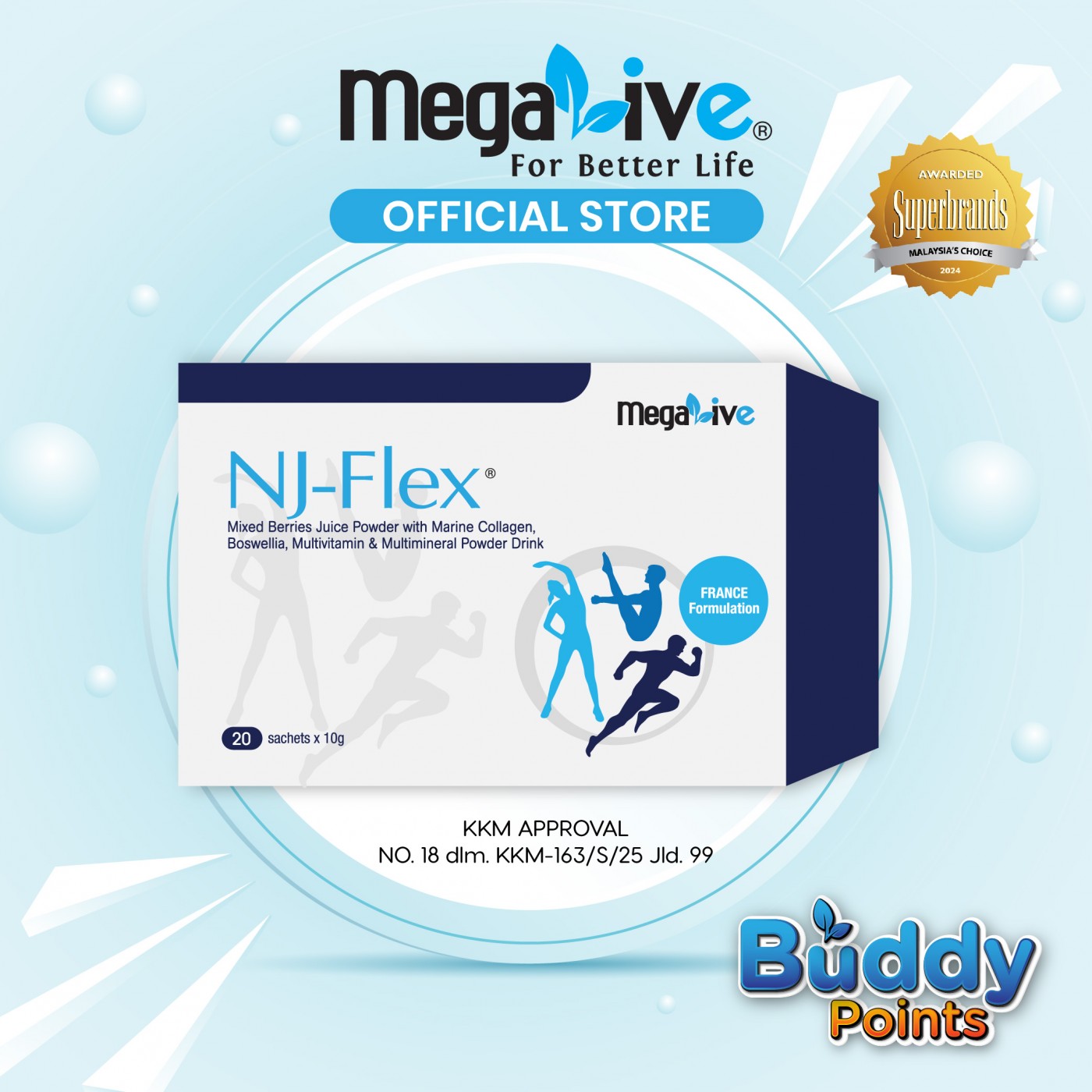 MegaLive NJ-Flex®