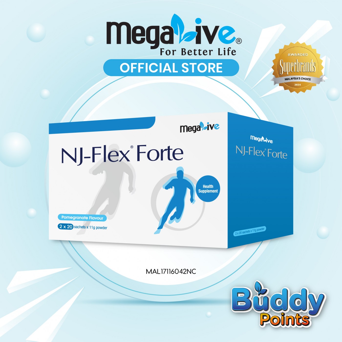 MegaLive NJ-Flex® Forte