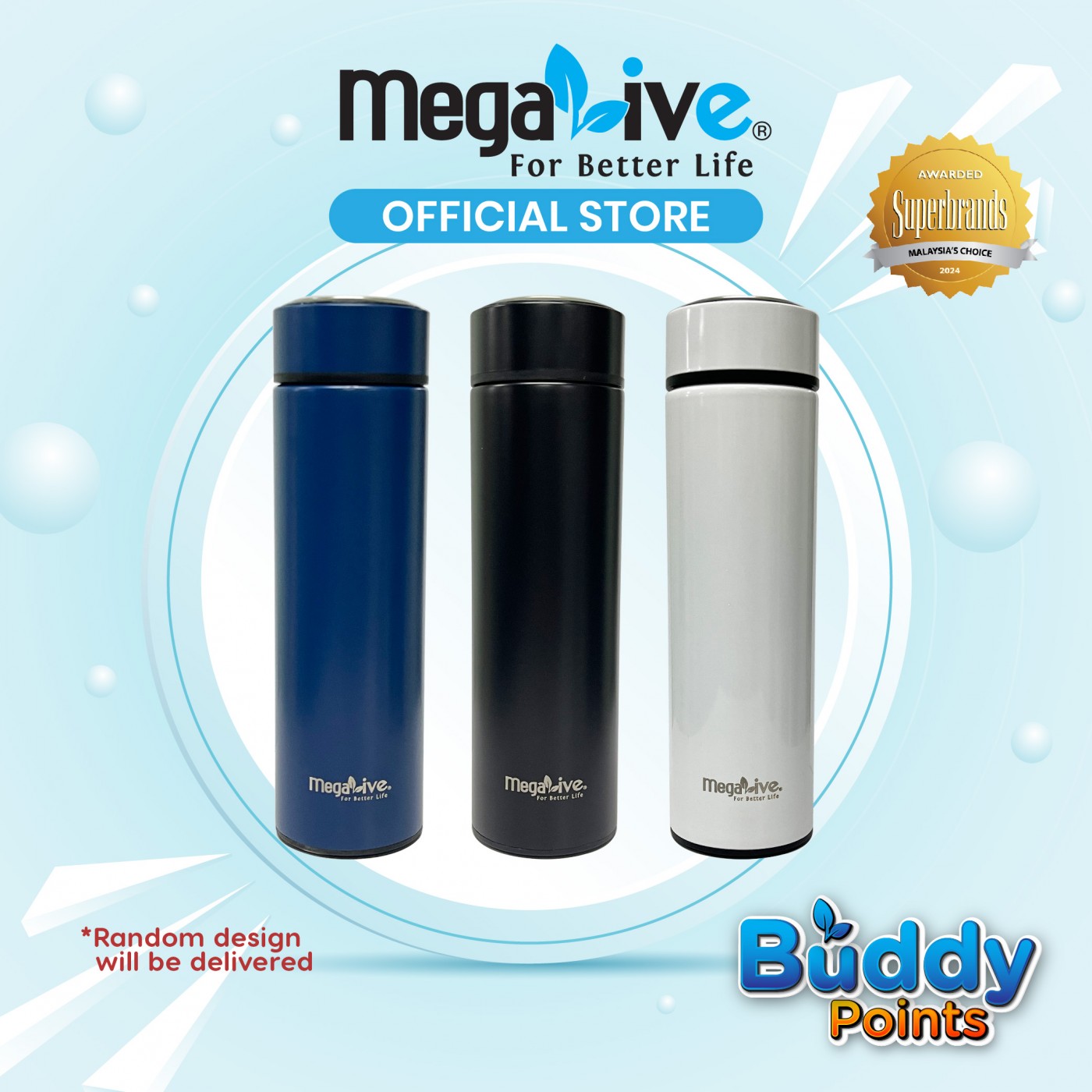 MegaLive Thermos Flask