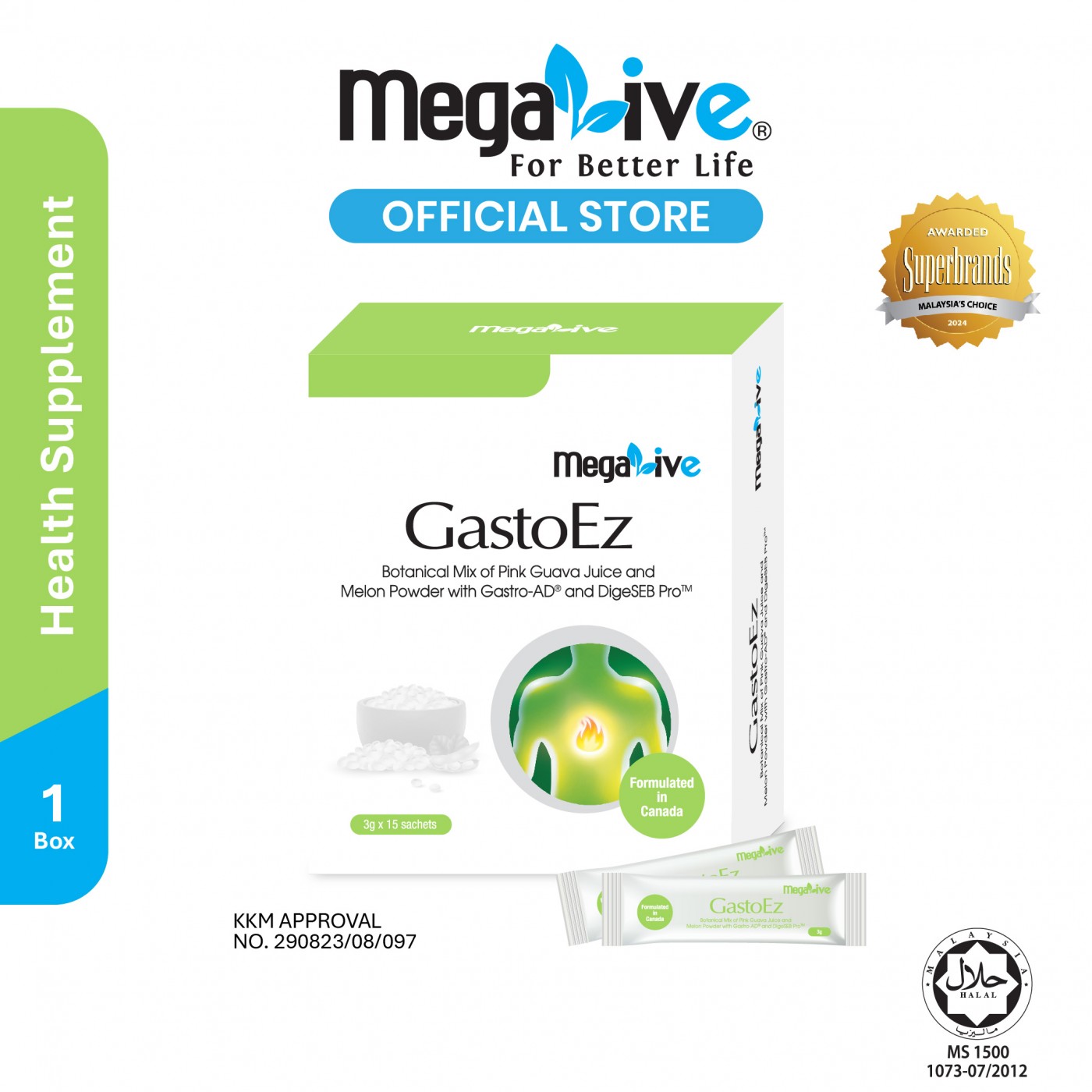 MegaLive GastoEz (15's)