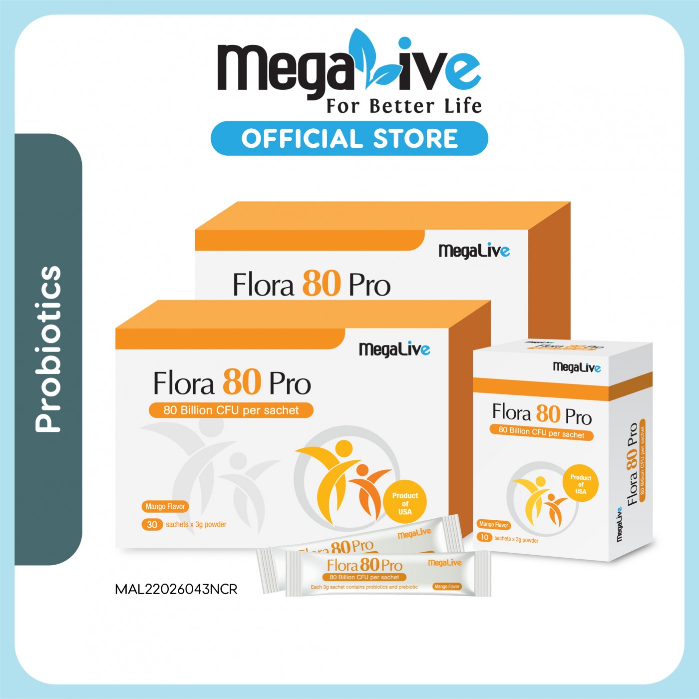 MegaLive Flora 80 Pro