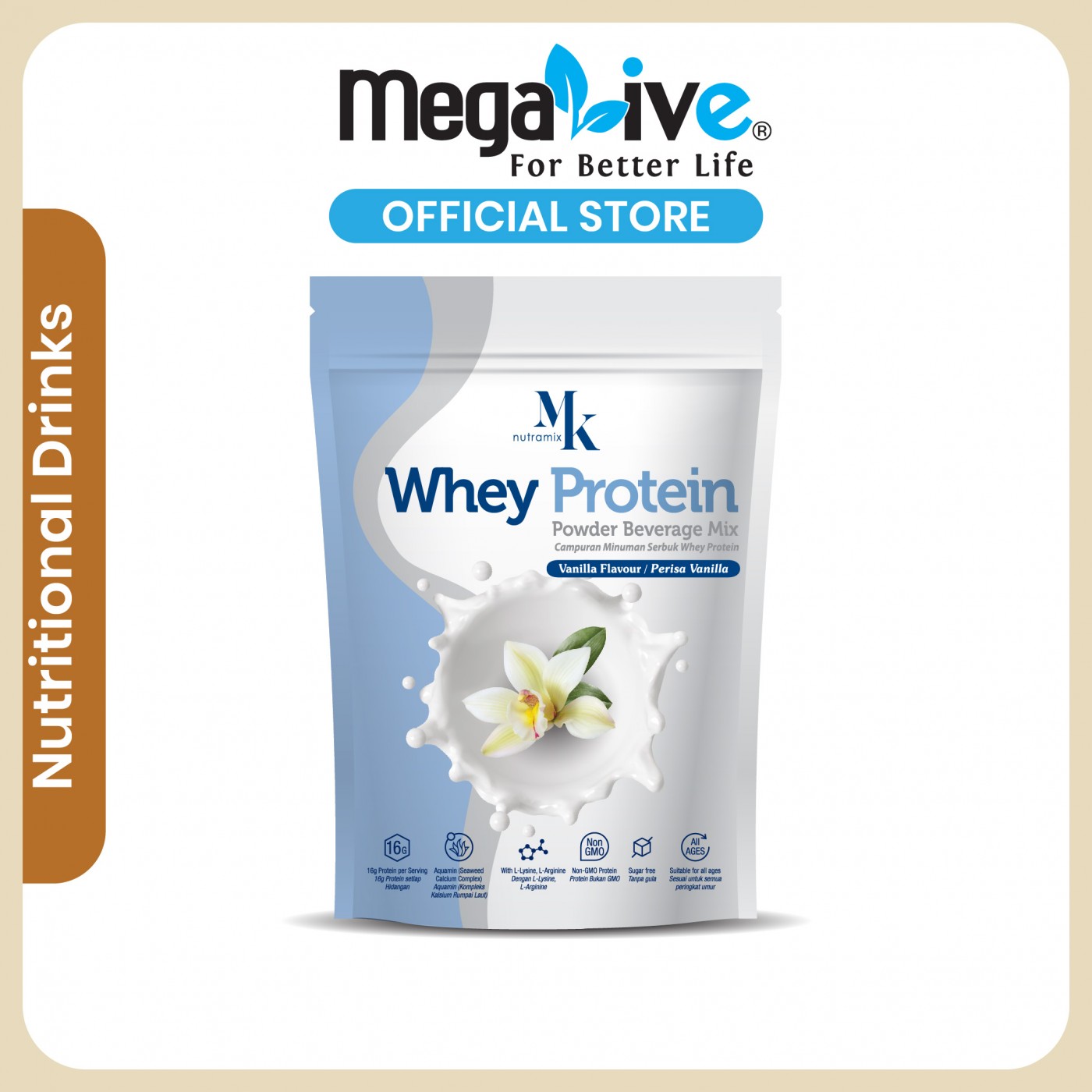 MK nutramix Whey Protein