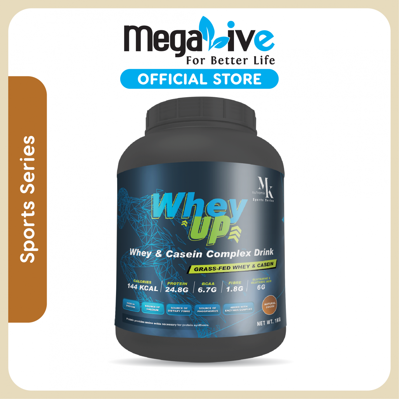 MK nutramix Sports Series Whey Up